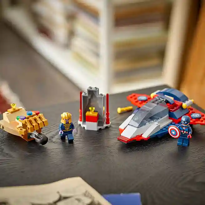Конструктор LEGO Marvel Капитан Америка против Таноса, арт. 76319