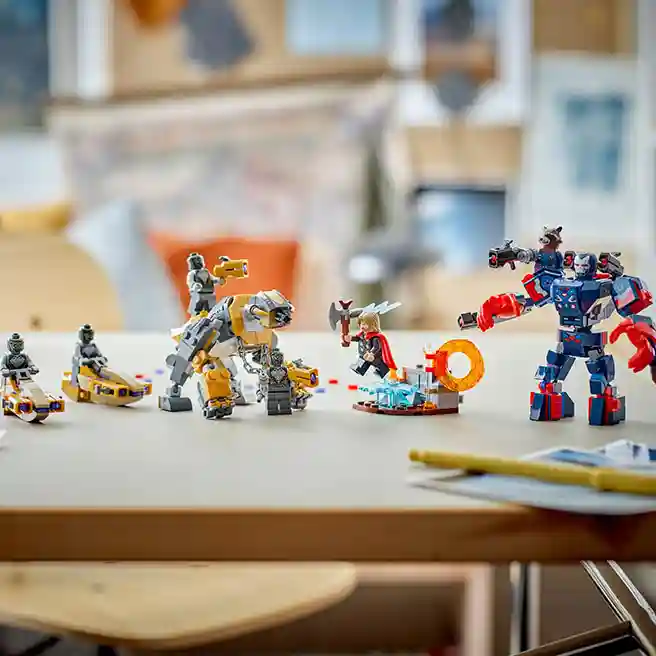 Конструктор LEGO Marvel Мстители: Финал Тор против Читаури, арт. 76322