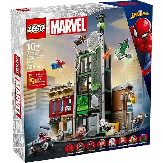Конструктор LEGO Marvel Человек-паук против ОзКорпа, арт. 76324