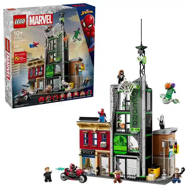 Конструктор LEGO Marvel Человек-паук против ОзКорпа, арт. 76324