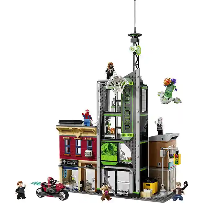 Конструктор LEGO Marvel Человек-паук против ОзКорпа, арт. 76324