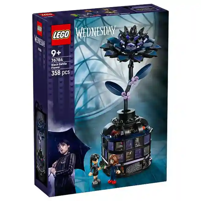 Constructor LEGO Wednesday Black Dahlia, art. 76784
