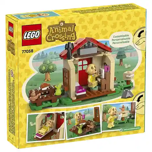 Конструктор LEGO Animal Crossing Уютный дом Голди, арт. 77058