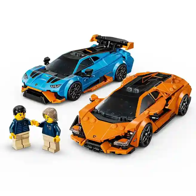 Конструктор LEGO Speed Champions Lamborghini Revuelto и Huracán STO, арт. 77238