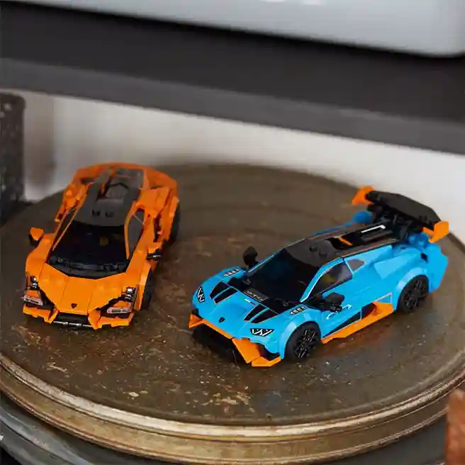 Конструктор LEGO Speed Champions Lamborghini Revuelto и Huracán STO, арт. 77238