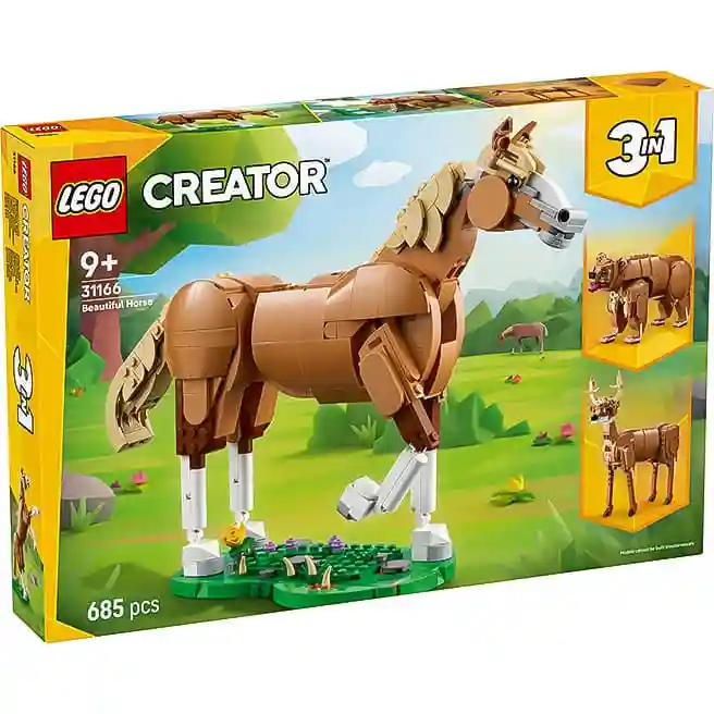 Constructor LEGO Creator Calul Frumos, art. 31166