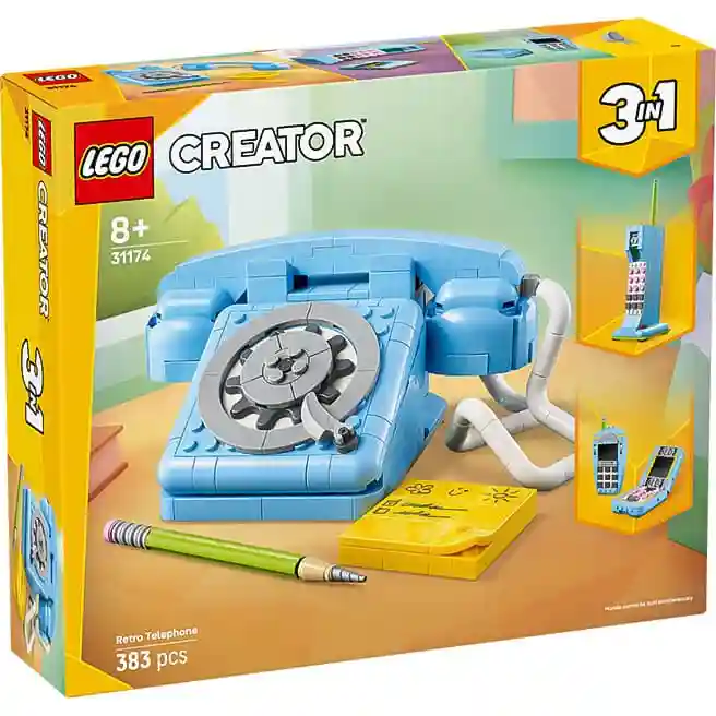 Конструктор LEGO Creator Ретро-телефон, арт. 31174
