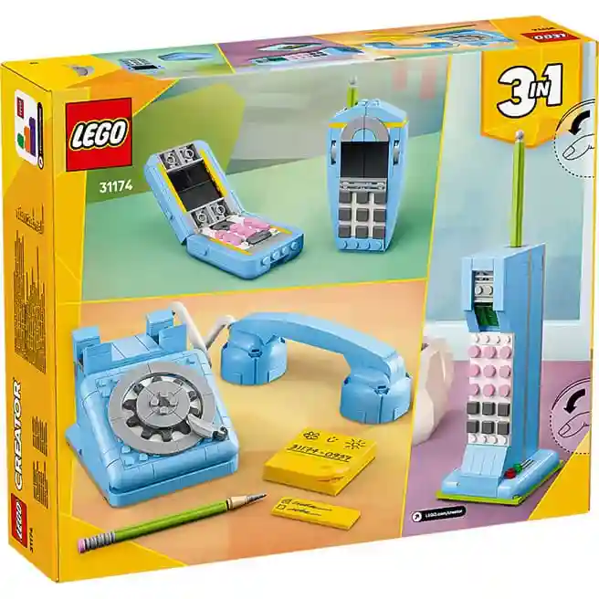 Конструктор LEGO Creator Ретро-телефон, арт. 31174