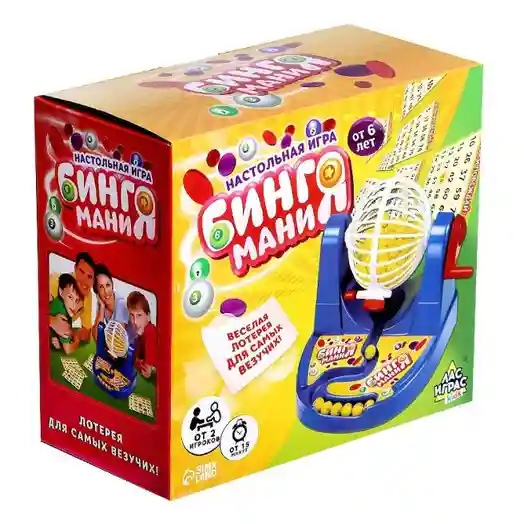 SL Joc de societate "Bingo ManiA", 35 cards, 1437887