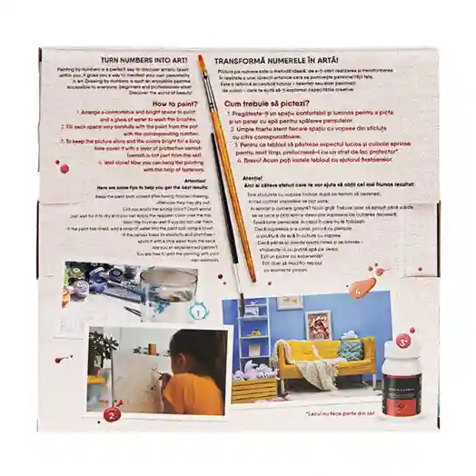 Картина по номерам 20x20см Тукан