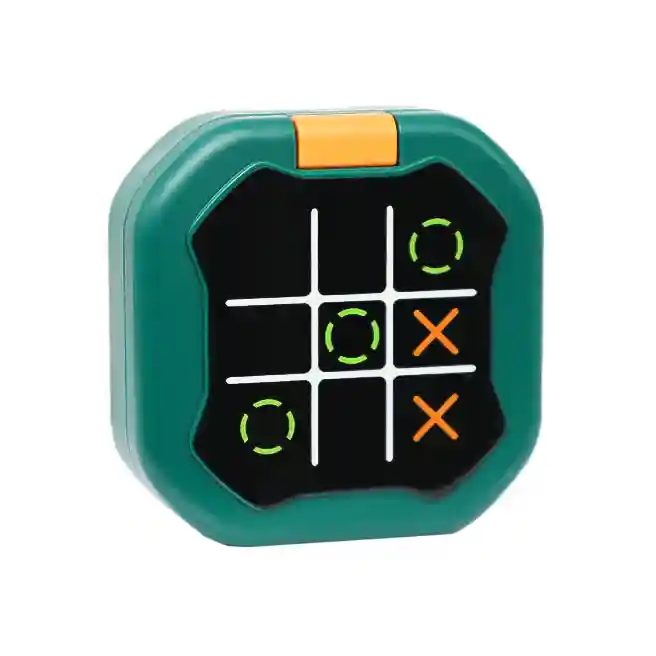 Joc portabil de tic-tac-toe, verde, cod 879041