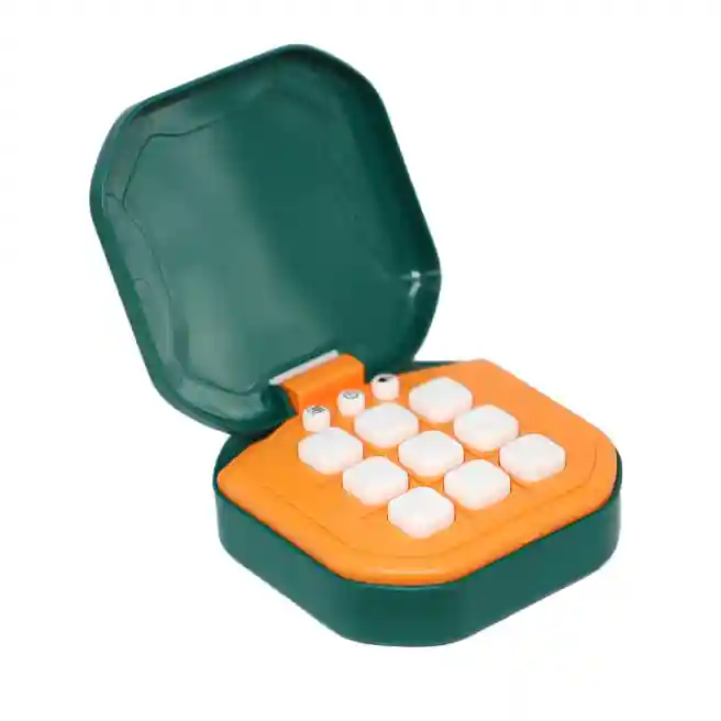 Joc portabil de tic-tac-toe, verde, cod 879041
