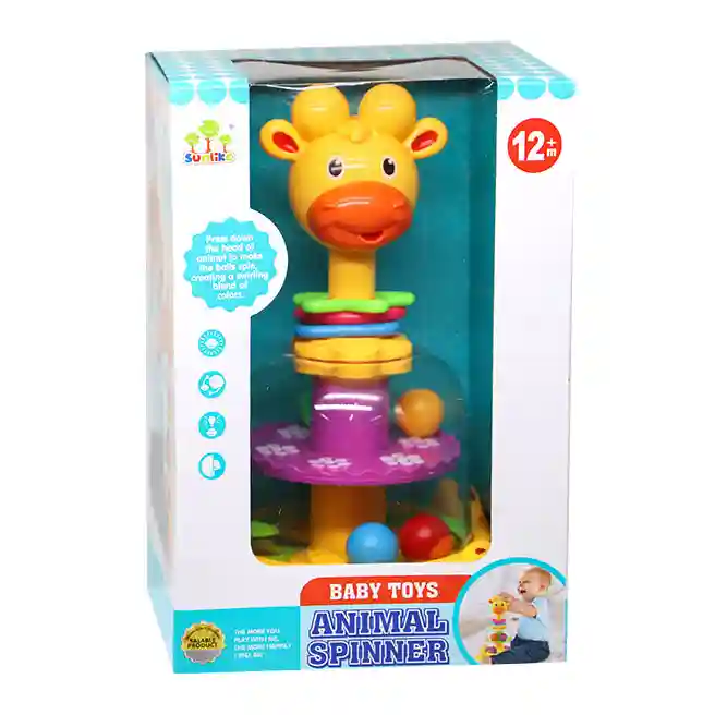 Yula-carusel "Girafă cu bile săltărețe", cod 1091D