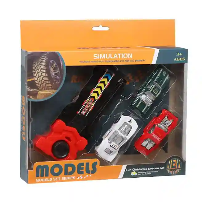 Set de mașini 3 buc „Trambulină”, cod 860230
