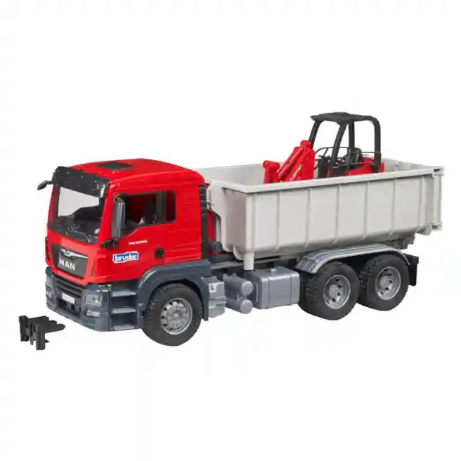 Camion MAN TGS cu container și încărcător Schäffer, cod 53995