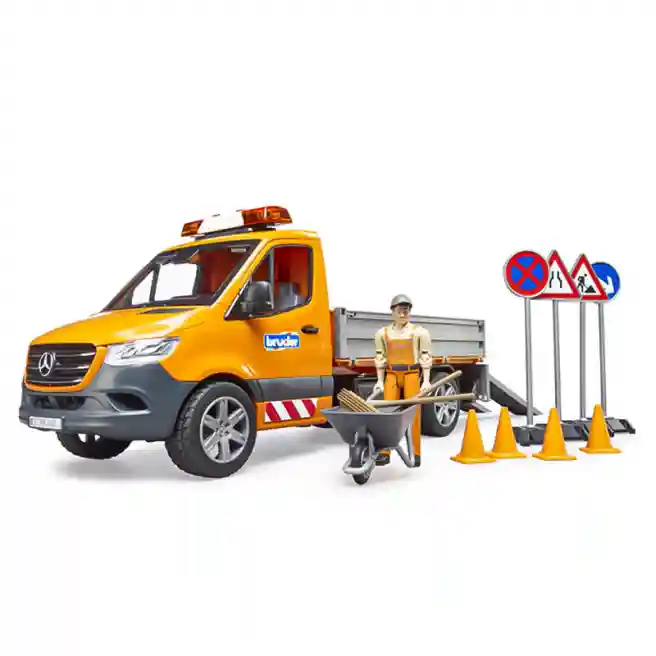 Camion Bruder Mercedes Benz Sprinter, cod 49498