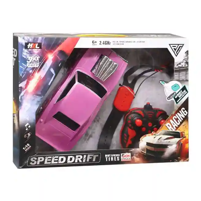 Машина 1:18 на радиоуправлении, фиолетовая, код 880200