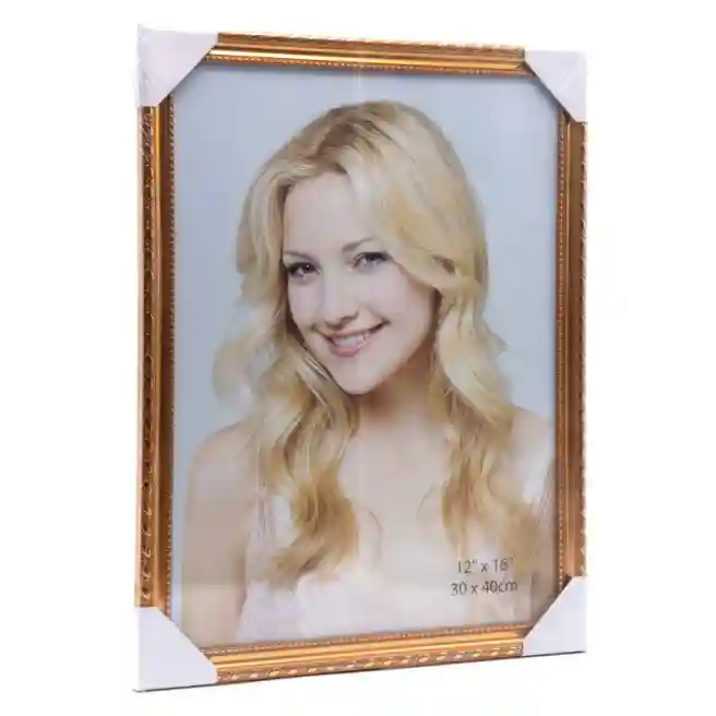 Ramă foto A3, plastic, aurită art.159