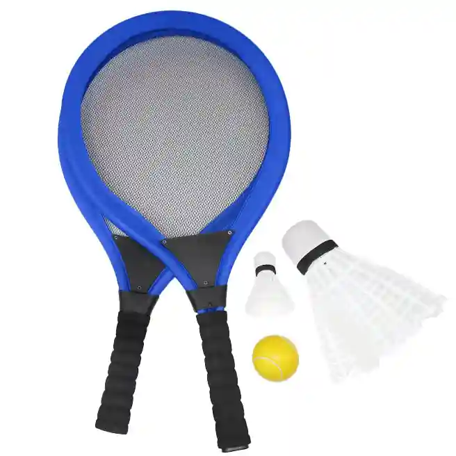 Игровой набор Теннис с 2 воланчиками и мячом, синий, код 880279