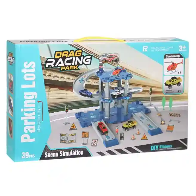 Набор Большая Парковка "Racing park" 39 элементов, код 880074