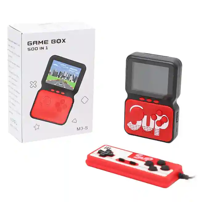 Консоль для классических игр "Sup", цвет красный, код.239904