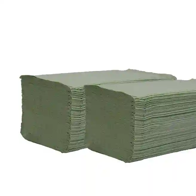 Prosoape de mîini 1 strat Verzi, 200 buc 25x11 cm