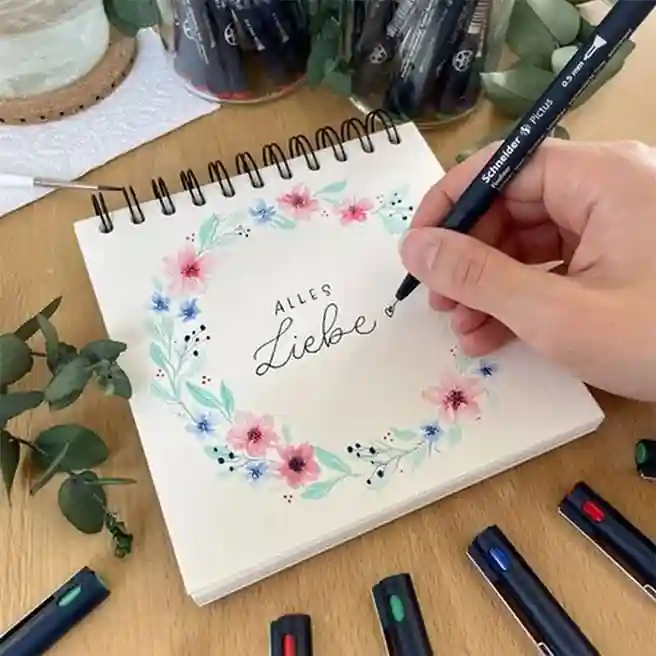 Pix Fineliner Pictus  0,1 mm roșu Schneider