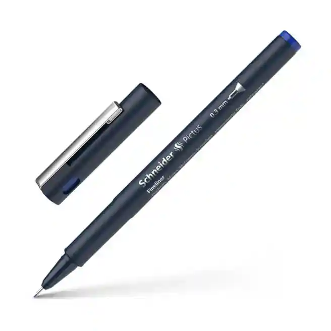 Pix Fineliner Pictus  0,3 mm albastru Schneider