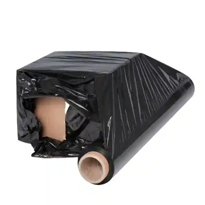 Peliculă stretch neagră 500 mm, 23 mkm, 1.7/ 1.92 kg, +-160 m