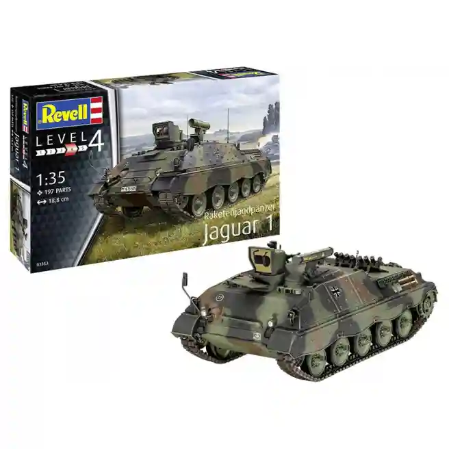 Сборная модель  Raketenjagdpanzer Jaguar 1