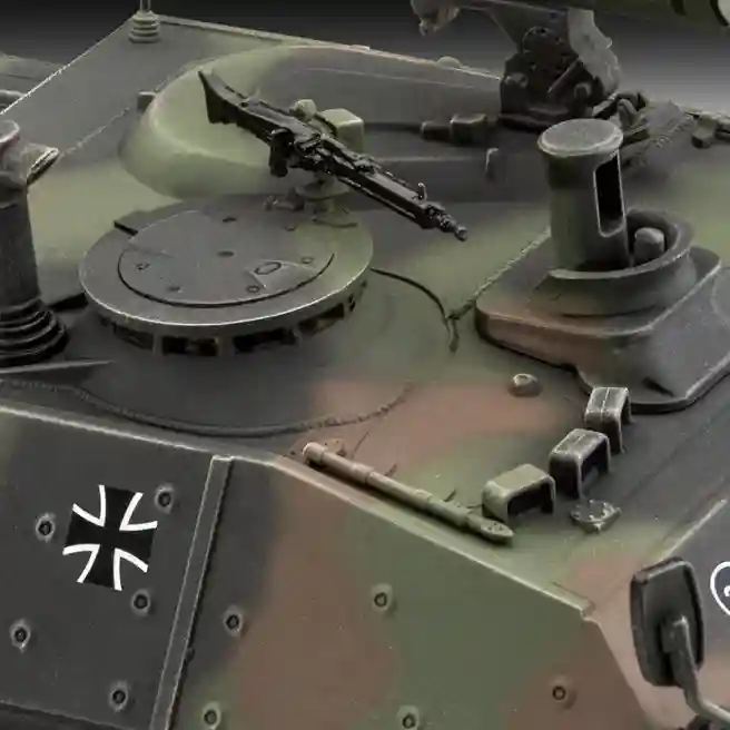 Сборная модель  Raketenjagdpanzer Jaguar 1