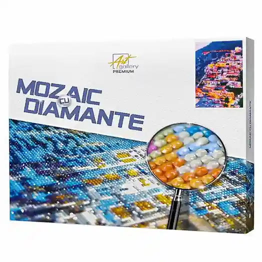 Positano, Italia, 40x50 cm, mozaic cu diamante