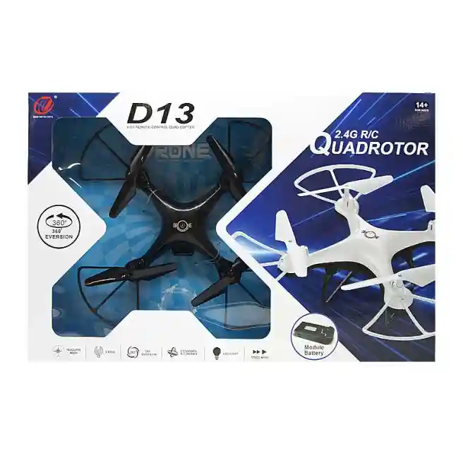 Дрон на п/у "Quadrotor", арт. D13, черный, код 702070