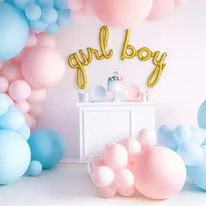 Balon rotund din latex, 60 cm, roz pal pastel
