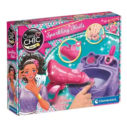 Set pentru decorare unghii Clementoni