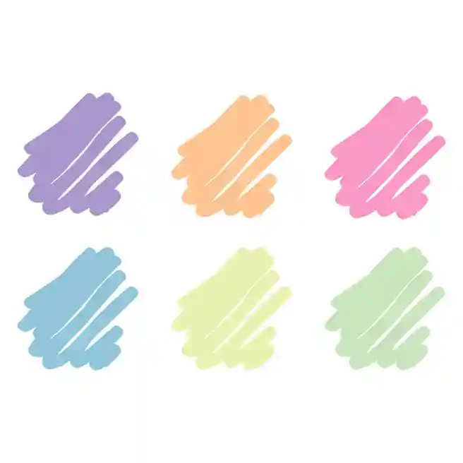 Set de pixuri gel ArtSpace "Iepuraș" 6 buc., 6 culori, 1,0 mm, pastel