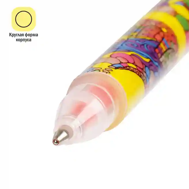 Set de pixuri cu gel ArtSpace „Wonderland”, 10 buc., 10 culori, 1,0 mm, neon