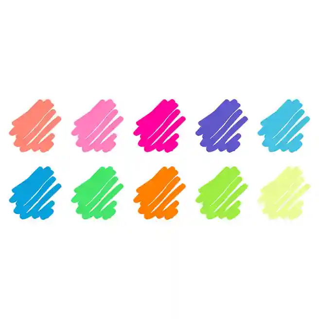 Set de pixuri cu gel ArtSpace „Wonderland”, 10 buc., 10 culori, 1,0 mm, neon