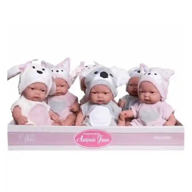 Păpuși Pitu în costume de animale 26 cm în sortiment, cod 1182D