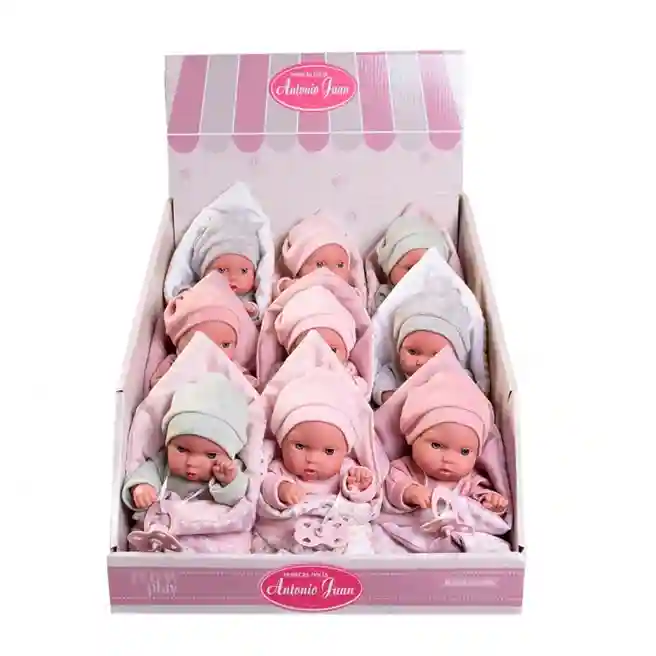 Păpuși Picolin în păturici 21 cm în sortiment, cod 1183D