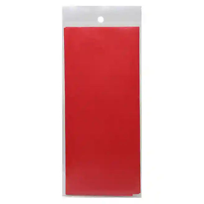 Set hârtie tissue, 17 g, 2 foi, 55x66 cm, roșu aprins