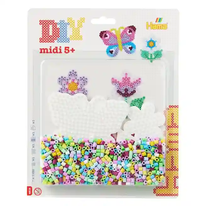 Hama Set blister L Fluture, floare (1100el.)