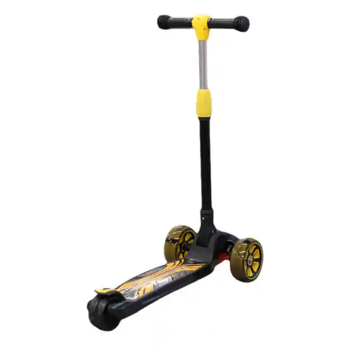 Trotinetă pentru copii 818, neagră, cod 228001