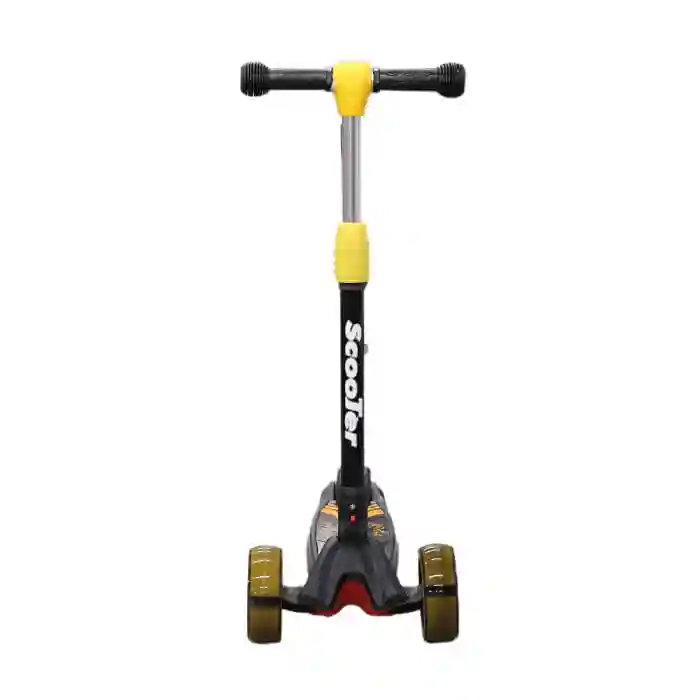 Trotinetă pentru copii 818, neagră, cod 228001