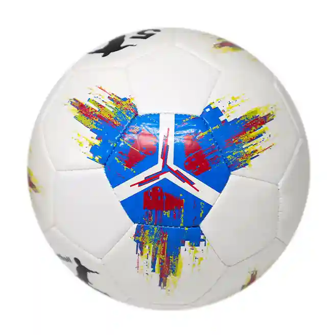 Minge de fotbal Color Splash Blue, cod 23318