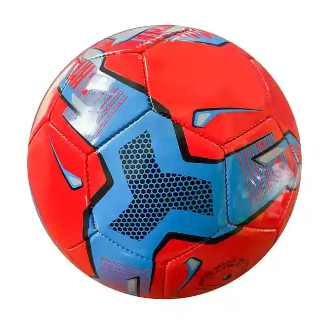 Minge de fotbal roșu cu albastru, cod 23352