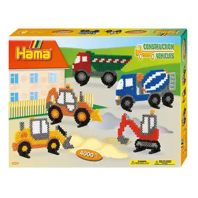 Hama Набор термомозаики L Строительная техника (4000эл.)