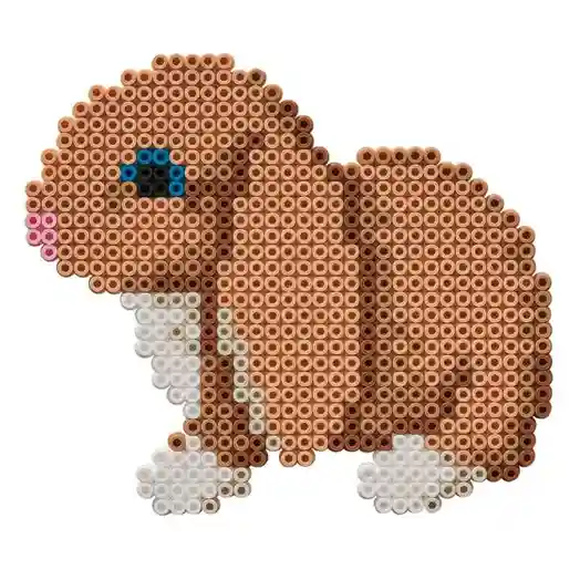 Hama Set mozaic cu margele de calcat L Animale dragute (4000 un)