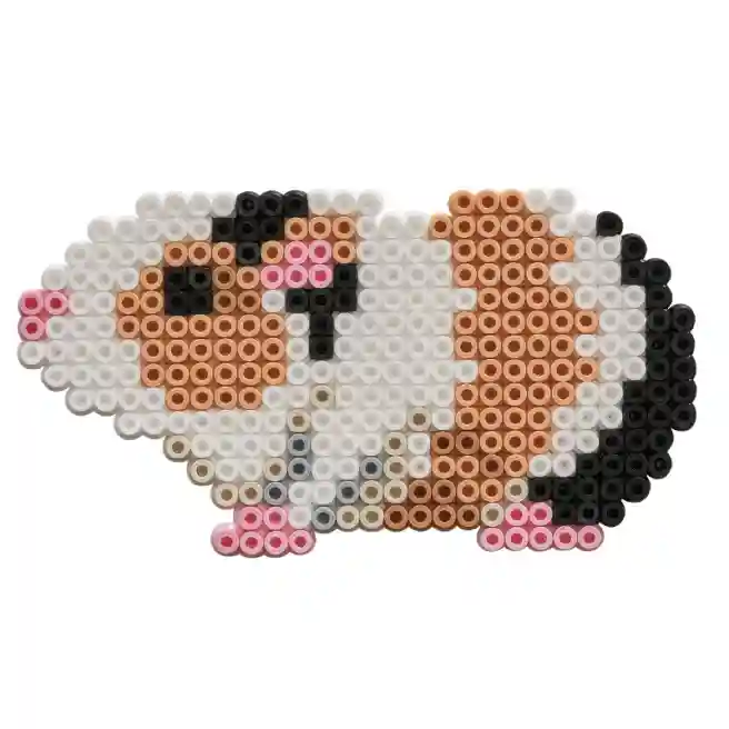 Hama Set mozaic cu margele de calcat L Animale dragute (4000 un)