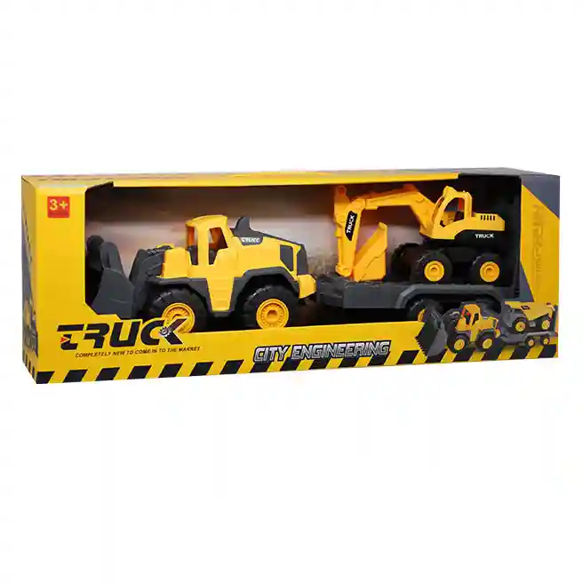 Set de 2 mașini "Mașini de construcții", cod 902057